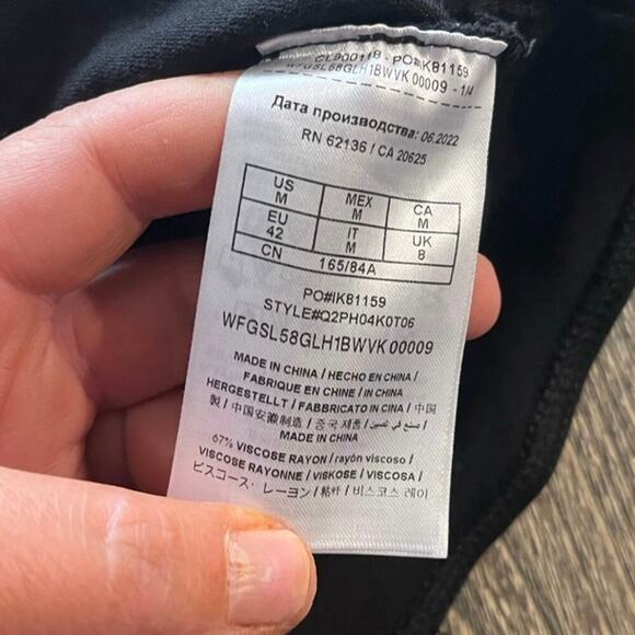 NWOT Guess Los Angeles Black Corset Bodysuit V-Underwire Spaghetti Straps Sz M - Picture 3 of 5